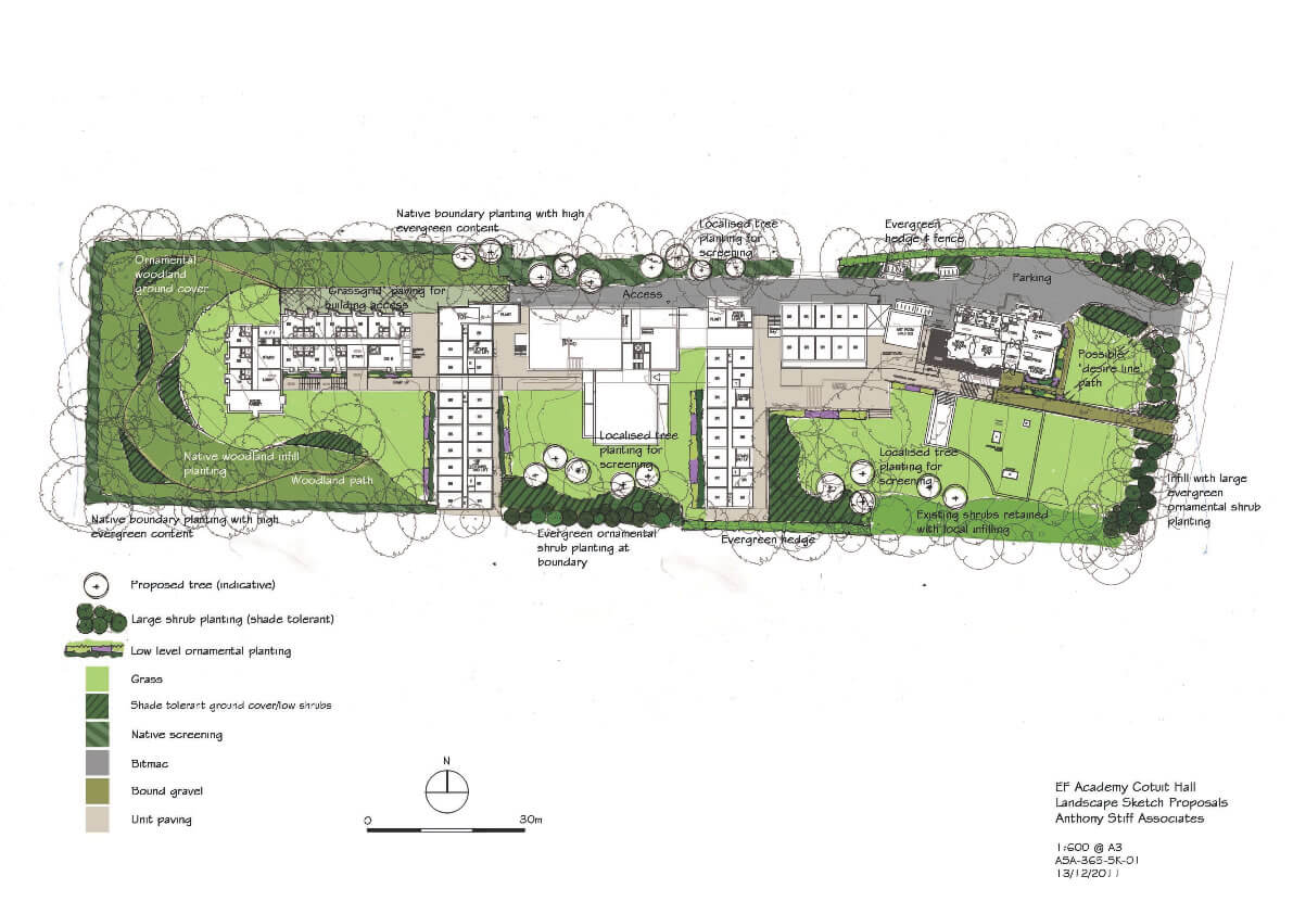 Cotuit Hall Sketch Landscape Proposals Landscape & Environmental Assessment
