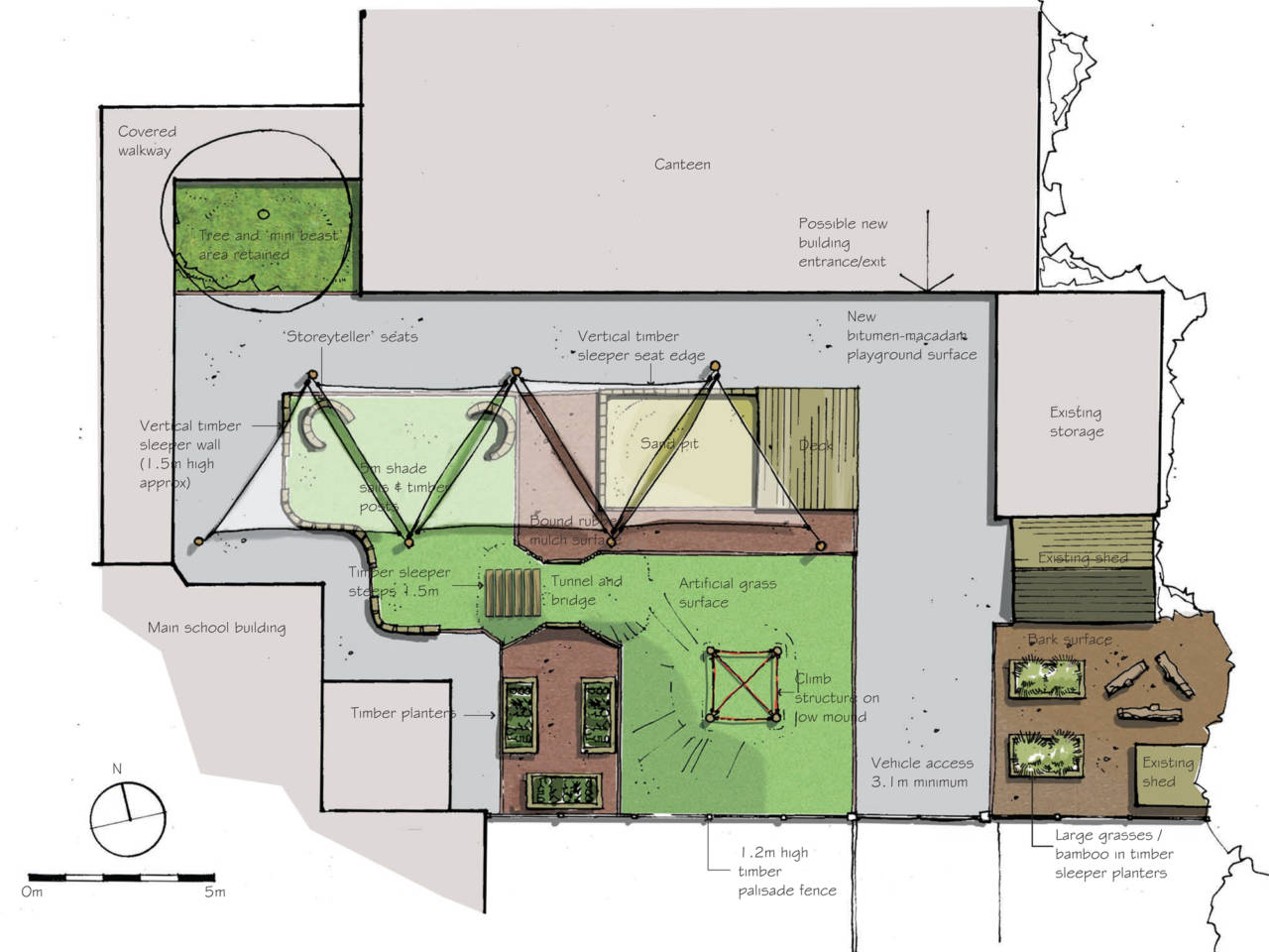 West Oxford Primary School Landscape Design