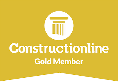 Construction Line Gold Member Logo 2026